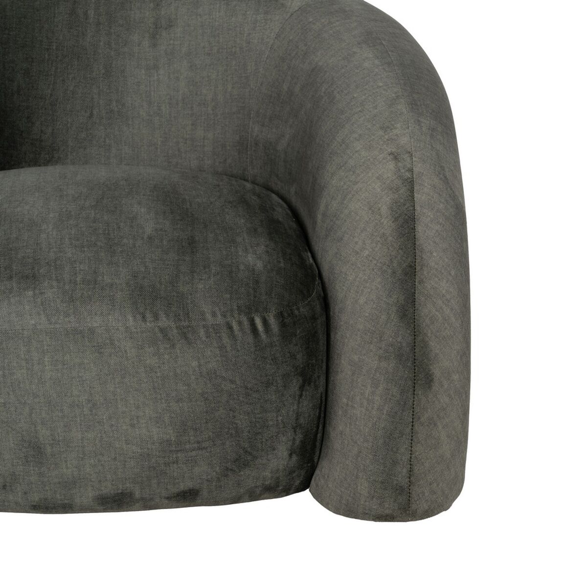 Poltrona Verde Madeira Foam 100 x 84 x 58 cm